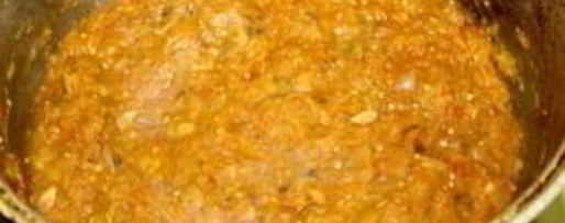 Шаг 6: икры из печеных баклажанов