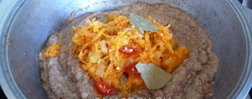 Шаг 8: икры из соленых грибов