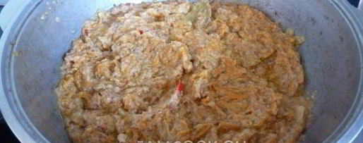 Шаг 9: икры из соленых грибов