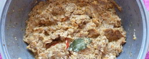 Шаг 11: икры из соленых грибов