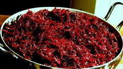 Рецепт Икры из свеклы с томатной пастой