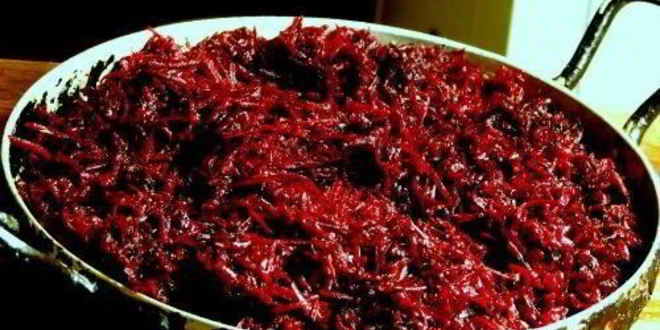 Рецепт икры из свеклы с томатной пастой