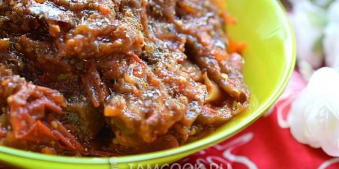 Рецепт икры из замороженных овощей