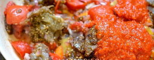 Шаг 5: икры из замороженных овощей