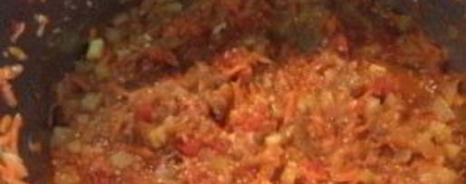 Шаг 8: икры кабачковой с баклажанами на зиму