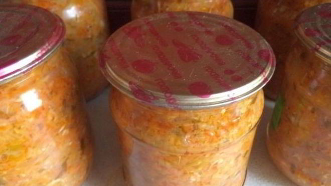 Рецепт Икры кабачковой с овощами