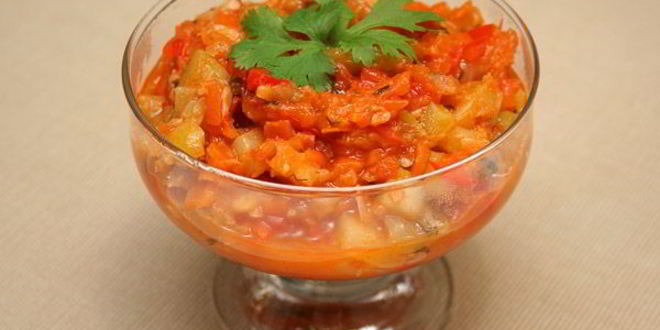 Рецепт икры кабачковой с яблоками