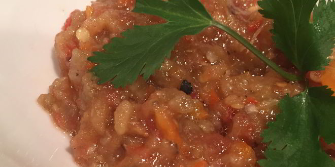 Рецепт икры заморской-баклажанной