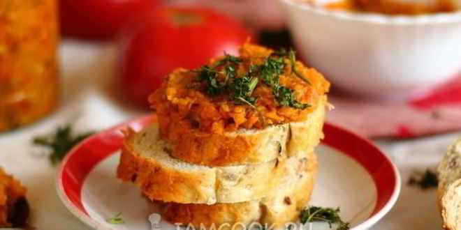 Рецепт кабачковой икры без томатной пасты