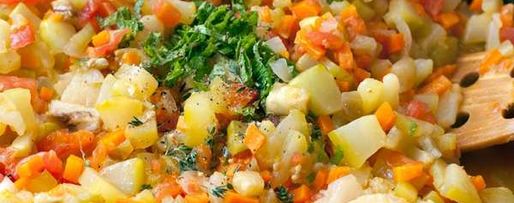 Шаг 9: кабачковой икры кусочками