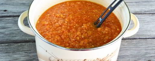 Шаг 13: кабачковой икры на зиму через мясорубку