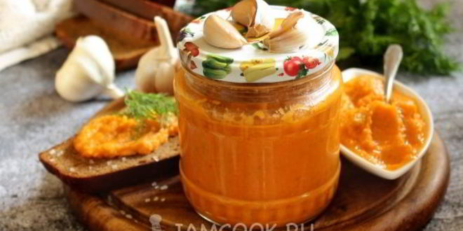 Рецепт кабачковой икры с чесноком
