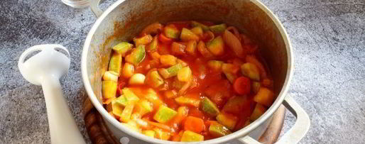 Шаг 9: кабачковой икры с чесноком