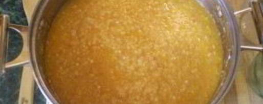 Шаг 6: кабачковой икры с майонезом и луком