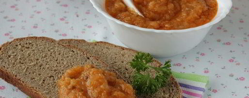 Шаг 3: кабачковой икры с майонезом