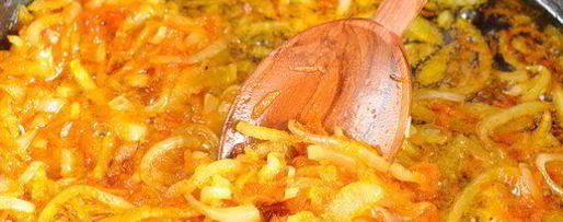 Шаг 2: кабачковой икры с шампиньонами