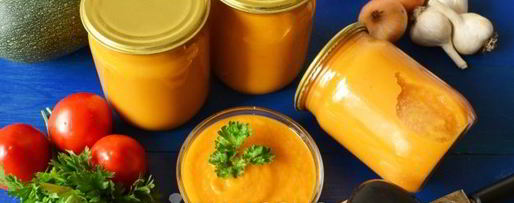 Шаг 13: кабачковой икры в рукаве для запекания