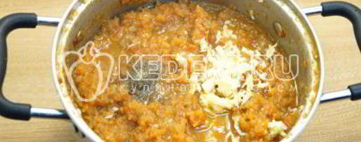 Шаг 4: овощной икры на зиму дружба