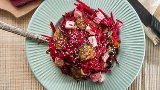 Рецепт Свекольной икры с баклажанами