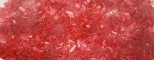 Шаг 2: свекольной икры с баклажаном