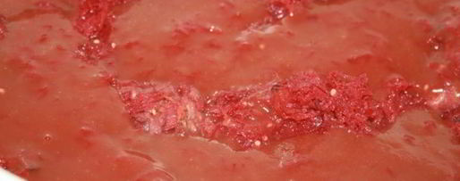 Шаг 4: свекольной икры с баклажаном