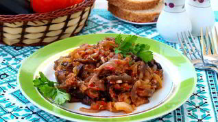 Рецепт Жареной икры из баклажанов