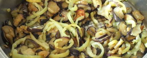 Шаг 2: жареной икры из баклажанов