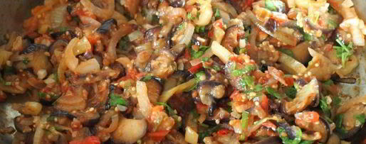 Шаг 5: жареной икры из баклажанов