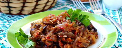 Шаг 6: жареной икры из баклажанов