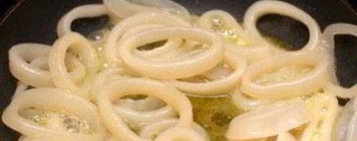 Шаг 4: кальмара маринованного