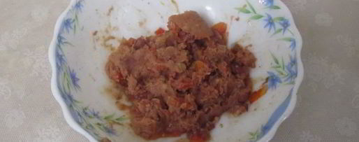 Шаг 2: канапе делис с ветчиной и фасолью