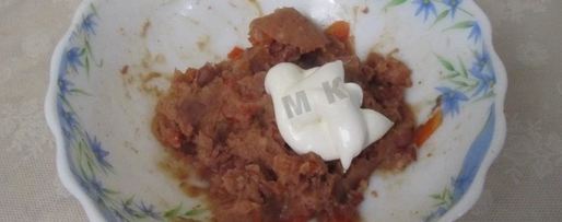 Шаг 3: канапе делис с ветчиной и фасолью