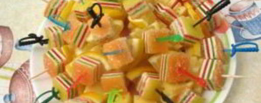 Шаг 1: канапе для детей