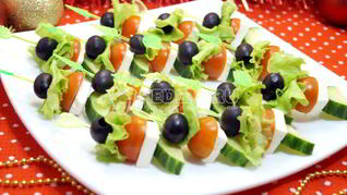 Рецепт Канапе Греческого