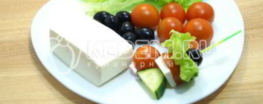 Шаг 2: канапе греческого