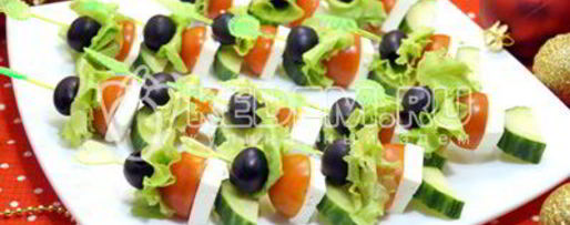 Шаг 4: канапе греческого