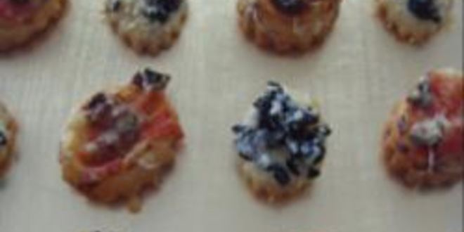 Рецепт канапе из слоеного теста