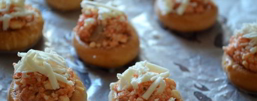 Шаг 3: канапе из сушек с горбушей