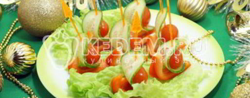 Шаг 4: канапе на праздничный стол кораблики