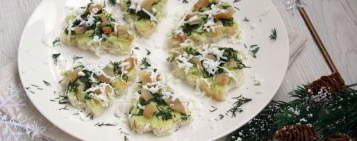 Шаг 4: канапе новогодние елочки