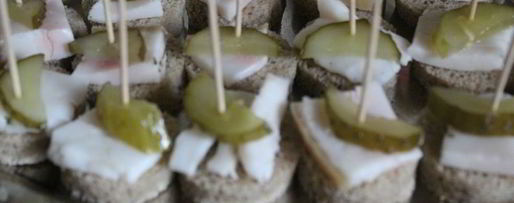 Шаг 2: канапе под водочку