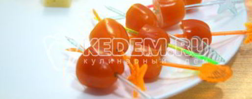 Шаг 1: канапе рождественский венок