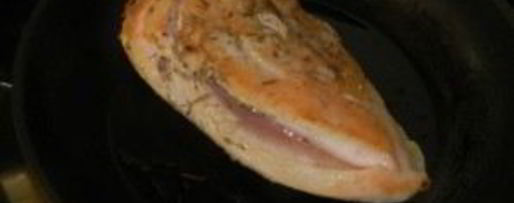 Шаг 2: канапе с ананасами, курицей и апельсинами