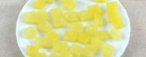 Шаг 1: канапе с ананасом