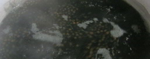 Шаг 1: канапе с черной чечевицей фуршетные