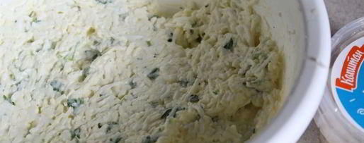 Шаг 1: канапе с кальмаром