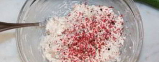 Шаг 1: канапе с крабовым мясом