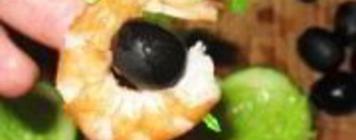 Шаг 2: канапе с раковыми шейками