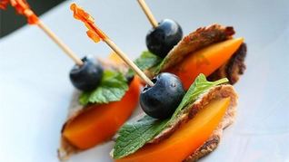 Рецепт Канапе с жареным мясом