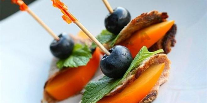 Рецепт канапе с жареным мясом